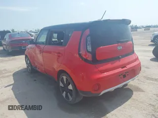 2018 Kia Soul + with VIN KNDJP3A50J7541022, listed as a IAAI auction lot 41918871 with 109,126 mi miles. Bid and sale history available at carsss.com. Image 3.