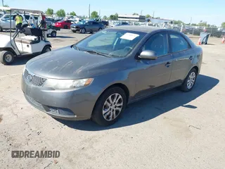 2013 Kia Forte EX with VIN KNAFU4A2XD5729960, listed as a IAAI auction lot 42208276 with 288,080 mi miles. Bid and sale history available at carsss.com. Image 2.