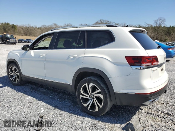 2023 Volkswagen Atlas SEL z VIN 1V2BR2CA5PC558352, wystawiony jako Copart lot #48626945 z przebiegiem 63 232 mil mil oraz Szkoda całkowita • Salvage title. Historia ofert i sprzedaży dostępna na DreamBid. Obrazek 2.