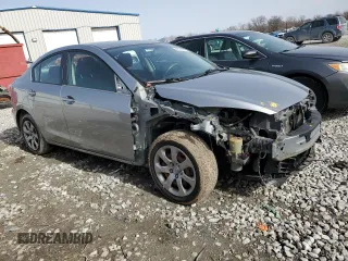 2013 Mazda 3 i Sport with VIN JM1BL1U78D1830898, listed as a Copart auction lot 46334815 with 96,924 mi miles and Salvage Title. Bid and sale history available at DreamBid. Image 4.