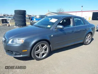 2008 Audi A4 2.0T z VIN WAUDF78E38A054937, wystawiony jako IAAI lot #41747241 z przebiegiem 85 306 mil mil oraz . Historia ofert i sprzedaży dostępna na DreamBid. Obrazek 2.