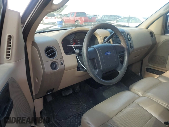2008 Ford F-150 XL with VIN 1FTRF12W38KB87909, listed as a Copart auction lot 85269244 with 90,516 mi miles and Clean title. Bid and sale history available at DreamBid. Image 8.