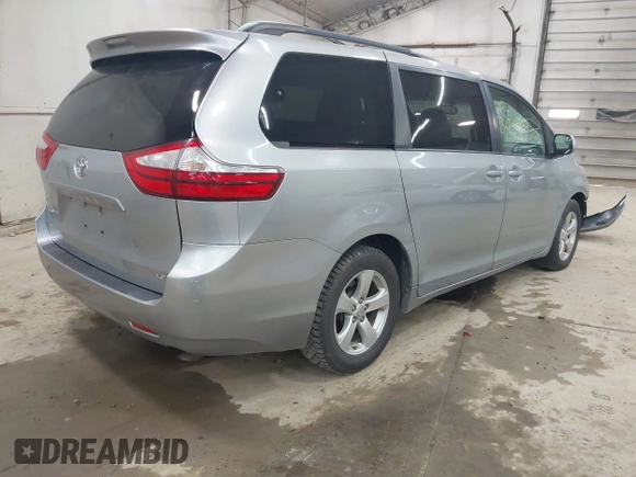 2015 Toyota Sienna LE AAS with VIN 5TDKK3DC9FS622028, listed as a IAAI auction lot 42740303 with 132,529 mi miles and . Bid and sale history available at DreamBid. Image 4.