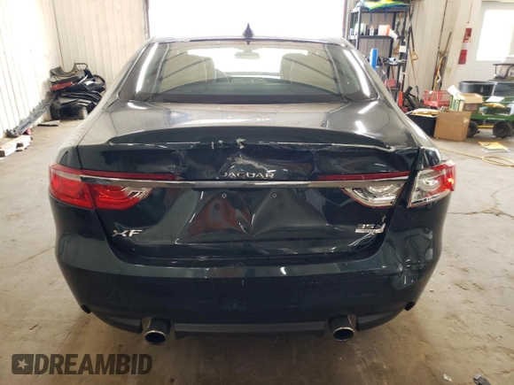2017 Jaguar XF 35t Prestige with VIN SAJBK4BV3HCY27327, listed as a Copart auction lot 67068264 with 54,087 mi miles and Salvage Title. Bid and sale history available at carsss.com. Image 6.