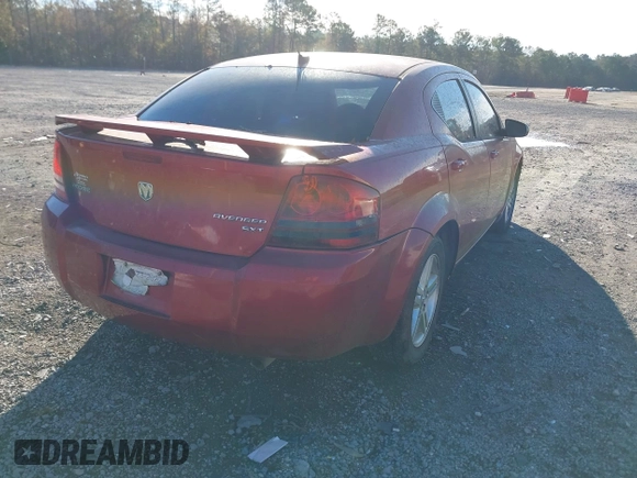 2009 Dodge Avenger SXT with VIN 1B3LC56B79N509420, listed as a IAAI auction lot 41356966 with 171,709 mi miles and . Bid and sale history available at DreamBid. Image 4.