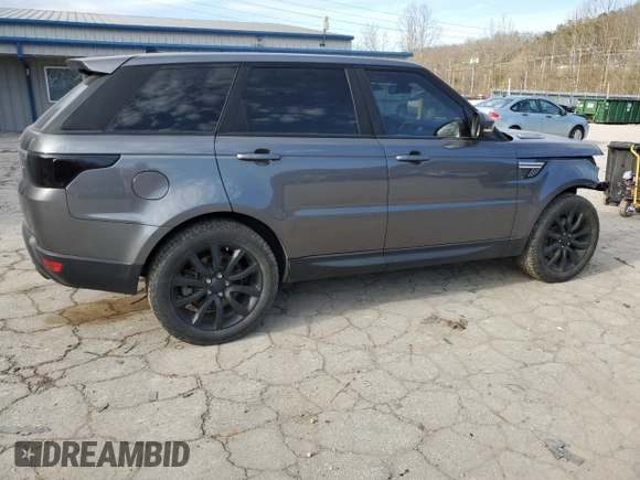 2016 Land Rover Range Rover Sport HSE with VIN SALWR2VF0GA571414, listed as a Copart auction lot 46457175 with 101,091 mi miles and Salvage Title. Bid and sale history available at DreamBid. Image 3.