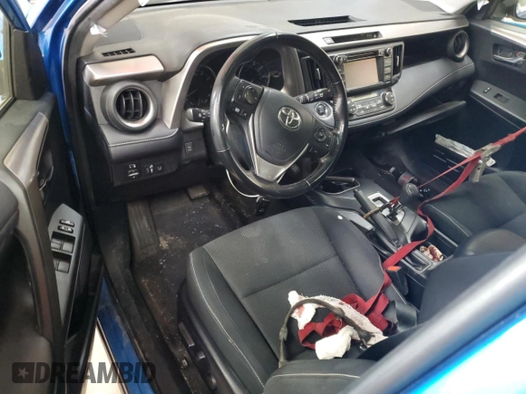 2018 Toyota RAV4 XLE with VIN JTMRFREV2JD234746, listed as a Copart auction lot 52576205 with 0 mi miles and Salvage Title. Bid and sale history available at carsss.com. Image 8.