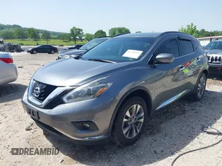 2018 Nissan Murano SV z VIN 5N1AZ2MHXJN118210, wystawiony jako IAAI lot #42236193 z przebiegiem 121 013 mil mil oraz . Historia ofert i sprzedaży dostępna na DreamBid. Obrazek 2.