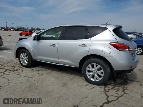 2014 Nissan Murano S with VIN JN8AZ1MW4EW502243, listed as a Copart auction lot 51287175 with 95,273 mi miles and Salvage Title. Bid and sale history available at carsss.com. Image 2.