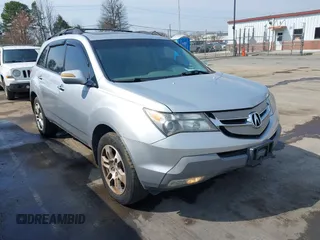 2007 Acura MDX with VIN 2HNYD28277H543712, listed as a IAAI auction lot 41811301 with 199,954 mi miles. Bid and sale history available at carsss.com. Image 1.