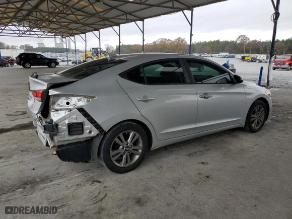 2017 Hyundai Elantra Value Edition with VIN KMHD84LF5HU321002, listed as a Copart auction lot 45976285 with NaN miles and Non Repairable. Bid and sale history available at carsss.com. Image 3.