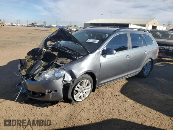 2013 Volkswagen Jetta SportWagen TDI w/Sunroof with VIN 3VWML7AJ3DM657030, listed as a Copart auction lot 43417395 with 163,078 mi miles and Non Repairable. Bid and sale history available at carsss.com. Image 1.