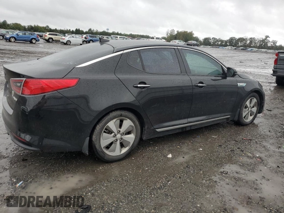 2015 Kia Optima Hybrid EX with VIN KNAGN4AD5F5090053, listed as a Copart auction lot 73826084 with 210,273 mi miles and Salvage Title. Bid and sale history available at carsss.com. Image 3.