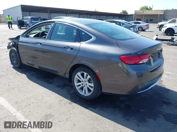 2015 Chrysler 200 Limited with VIN 1C3CCCAB0FN691763, listed as a IAAI auction lot 42498183 with 115,555 mi miles and . Bid and sale history available at DreamBid. Image 3.