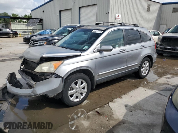 2008 Honda CR-V EX-L with VIN JHLRE38788C058415, listed as a Copart auction lot 54017785 with 164,132 mi miles and Salvage Title. Bid and sale history available at carsss.com. Image 1.