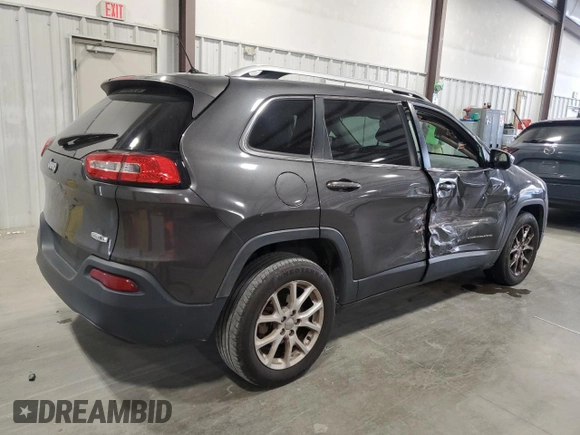 2014 Jeep Cherokee Latitude z VIN 1C4PJLCB0EW221659, wystawiony jako Copart lot #47098115 z przebiegiem 166 110 mil mil oraz Szkoda całkowita • Salvage title. Historia ofert i sprzedaży dostępna na DreamBid. Obrazek 3.