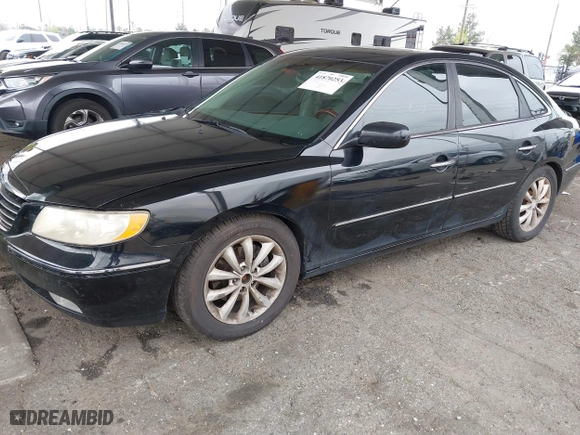 2006 Hyundai Azera SE with VIN KMHFC46F36A087296, listed as a IAAI auction lot 41870253 with 186,576 mi miles. Bid and sale history available at carsss.com. Image 17.