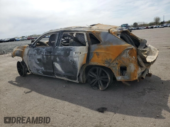 2021 Volkswagen Atlas SE with VIN 1V2RE2CA3MC217831, listed as a Copart auction lot 54929705 with Not provided miles and Non repairable. Bid and sale history available at DreamBid. Image 2.