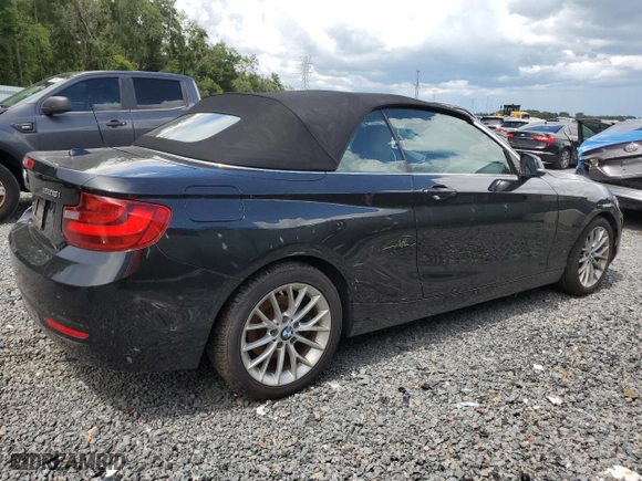 2015 BMW 2 Series 228i xDrive with VIN WBA1K7C51FV472540, listed as a Copart auction lot 63658174 with 119,567 mi miles and Salvage Title. Bid and sale history available at carsss.com. Image 3.