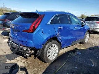 2023 Cadillac XT4 AWD Luxury with VIN 1GYFZBR46PF170575, listed as a Copart auction lot 75931784 with 8,561 mi miles and Salvage Title. Bid and sale history available at carsss.com. Image 3.