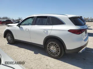 2024 Mercedes-Benz GLC with VIN W1NKM4HB6RF101430, listed as a Copart auction lot 47618785 with 0 mi miles and Salvage Title. Bid and sale history available at carsss.com. Image 2.