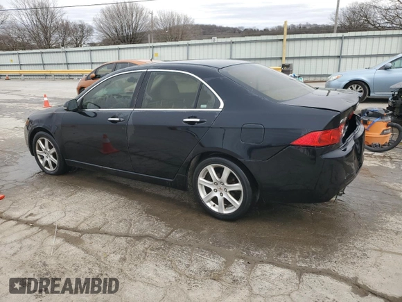 2004 Acura TSX with VIN JH4CL96814C011551, listed as a Copart auction lot 45917975 with 289,921 mi miles and Salvage Title. Bid and sale history available at carsss.com. Image 2.