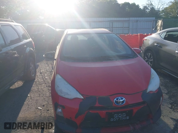 2013 Toyota Prius One with VIN JTDKDTB35D1542734, listed as a IAAI auction lot 42034971 with 207,410 mi miles and . Bid and sale history available at DreamBid. Image 12.