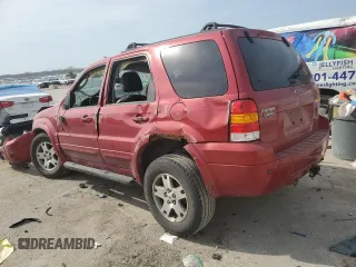 2005 Ford Escape Limited with VIN 1FMCU04145KA37838, listed as a Copart auction lot 52081585 with Not provided miles and Salvage title. Bid and sale history available at DreamBid. Image 2.