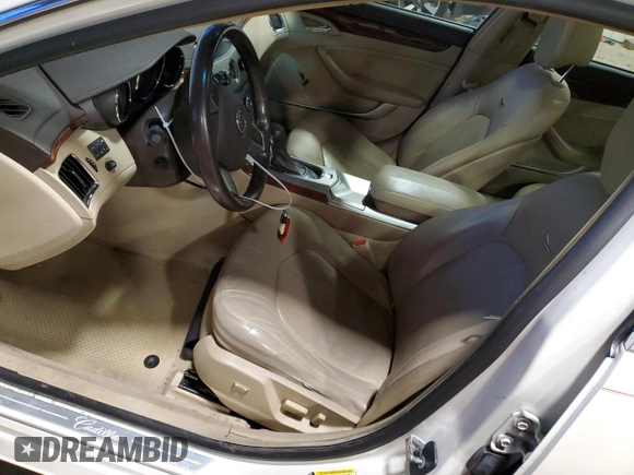 2008 Cadillac CTS RWD w/1SA with VIN 1G6DM577580106710, listed as a Copart auction lot 41014824 with 0 mi miles and Salvage Title. Bid and sale history available at carsss.com. Image 7.