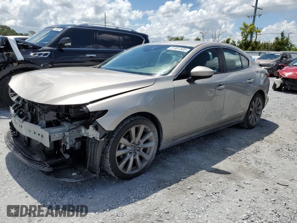 2023 Mazda 3 S Select with VIN 3MZBPABM7PM370974, listed as a Copart auction lot 61951505 with 58,845 mi miles and Salvage title. Bid and sale history available at DreamBid. Image 1.