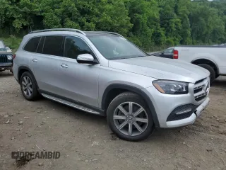 2020 Mercedes-Benz GLS 450 with VIN 4JGFF5KE0LA288689, listed as a Copart auction lot 58320244 with 27,718 mi miles and Salvage Title. Bid and sale history available at DreamBid. Image 4.