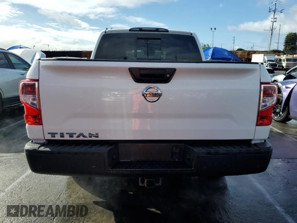 2021 Nissan Titan SV with VIN 1N6AA1EE5MN528618, listed as a Copart auction lot 48708505 with 62,850 mi miles and Salvage title. Bid and sale history available at DreamBid. Image 6.