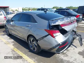 2024 Hyundai Elantra Limited с VIN KMHLP4DG1RU819415, выставлен на аукционе IAAI как лот 42027984 с пробегом 13 884 миль миль и . История ставок и продаж доступна на DreamBid. Изображение 3.
