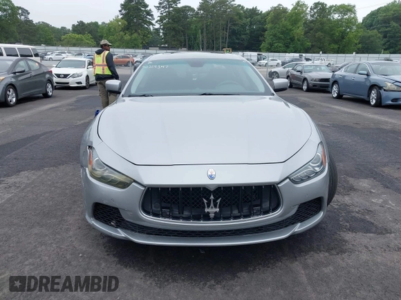 2015 Maserati Ghibli S Q4 with VIN ZAM57RTA2F1146411, listed as a IAAI auction lot 42359547 with 95,937 mi miles and . Bid and sale history available at DreamBid. Image 12.