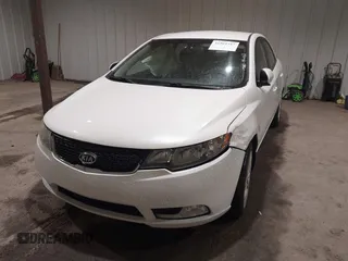 2013 Kia Forte SX with VIN KNAFW4A34D5669077, listed as a IAAI auction lot 41951317 with 96,509 mi miles. Bid and sale history available at carsss.com. Image 2.