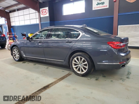 2018 BMW 7 Series 740i xDrive с VIN WBA7E4C54JGV23896, выставлен на аукционе Copart как лот 58200925 с пробегом 129 668 миль миль и Чистый • Clean title. История ставок и продаж доступна на DreamBid. Изображение 2.