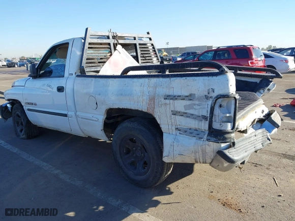 1998 Dodge Ram 1500 with VIN 1B7HC16Y3WS616138, listed as a IAAI auction lot 40725586 with 212,206 mi miles. Bid and sale history available at carsss.com. Image 3.