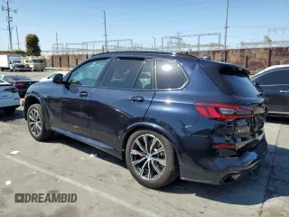 2023 BMW X5 xDrive45e with VIN 5UXTA6C06P9R89208, listed as a Copart auction lot 50352635 with 0 mi miles and Salvage Title. Bid and sale history available at carsss.com. Image 2.
