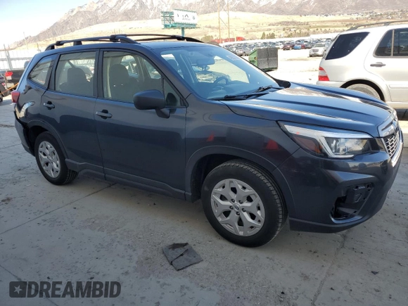 2019 Subaru Forester with VIN JF2SKACC3KH473704, listed as a Copart auction lot 48557385 with 42,666 mi miles and Salvage Title. Bid and sale history available at carsss.com. Image 4.