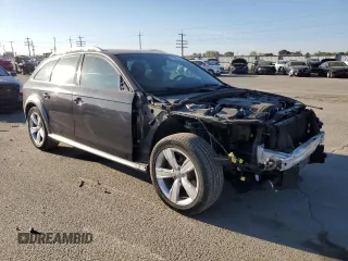 2014 Audi allroad Premium Plus with VIN WA1UFAFL8EA017728, listed as a Copart auction lot 75241264 with 114,283 mi miles and Salvage Title. Bid and sale history available at carsss.com. Image 4.