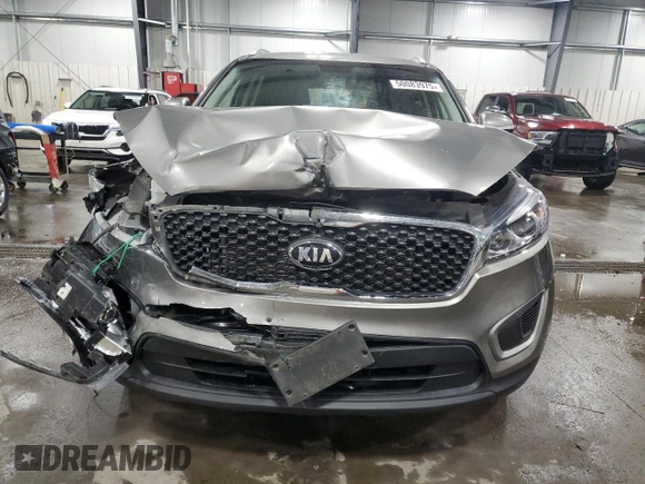 2018 Kia Sorento LX with VIN 5XYPGDA36JG399146, listed as a Copart auction lot 50083975 with 89,732 mi miles and Salvage Title. Bid and sale history available at carsss.com. Image 5.