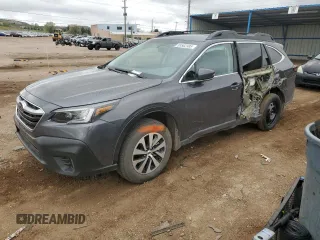 2021 Subaru Outback Premium with VIN 4S4BTADC1M3175934, listed as a Copart auction lot 55582385 with 22,309 mi miles and Salvage title. Bid and sale history available at DreamBid. Image 1.