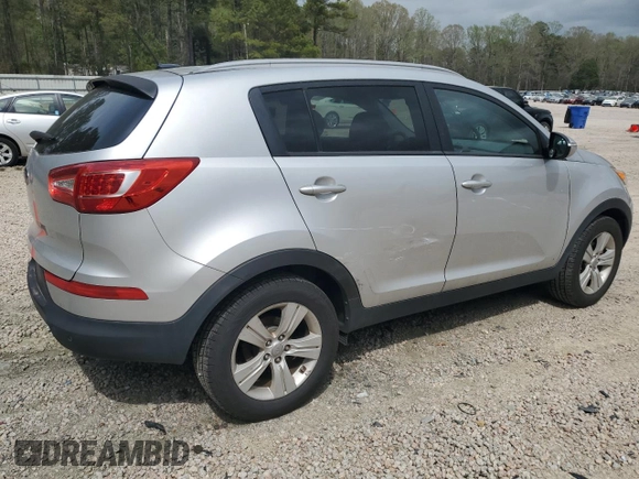 2013 Kia Sportage LX with VIN KNDPB3A24D7399602, listed as a Copart auction lot 51956305 with 209,756 mi miles and Clean Title. Bid and sale history available at DreamBid. Image 3.