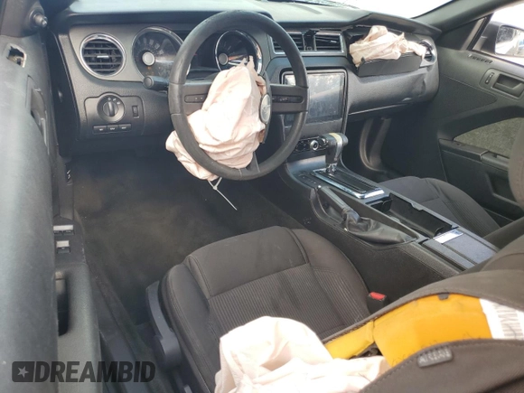 2012 Ford Mustang V6 with VIN 1ZVBP8EM5C5252216, listed as a Copart auction lot 55965755 with 135,502 mi miles and Salvage title. Bid and sale history available at DreamBid. Image 8.