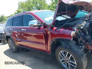 2020 Jeep Grand Cherokee Limited with VIN 1C4RJFBG5LC299828, listed as a IAAI auction lot 42637614 with 79,396 mi miles and . Bid and sale history available at DreamBid. Image 13.