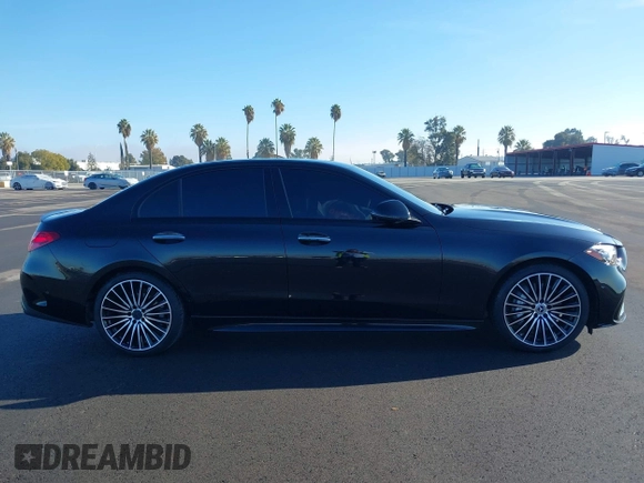 2023 Mercedes-Benz C 300 with VIN W1KAF4GB0PR086326, listed as a IAAI auction lot 40841087 with 11,661 mi miles and . Bid and sale history available at DreamBid. Image 14.