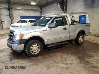 2014 Ford F-150 XL with VIN 1FTMF1EF8EFB92288, listed as a Copart auction lot 58770415 with 65,059 mi miles and Salvage title. Bid and sale history available at DreamBid. Image 1.