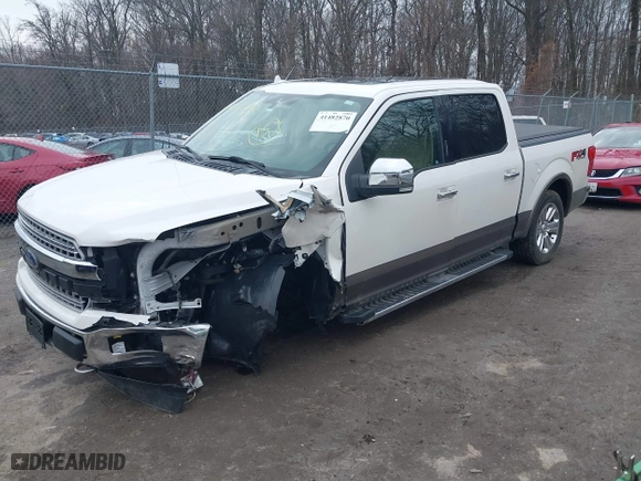 2018 Ford F-150 XL with VIN 1FTEW1EG6JFD02598, listed as a IAAI auction lot 41482870 with 1 mi miles. Bid and sale history available at carsss.com. Image 16.