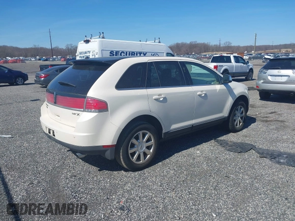 2007 Lincoln MKX with VIN 2LMDU68C37BJ22240, listed as a IAAI auction lot 41773667 with 191,570 mi miles. Bid and sale history available at carsss.com. Image 4.