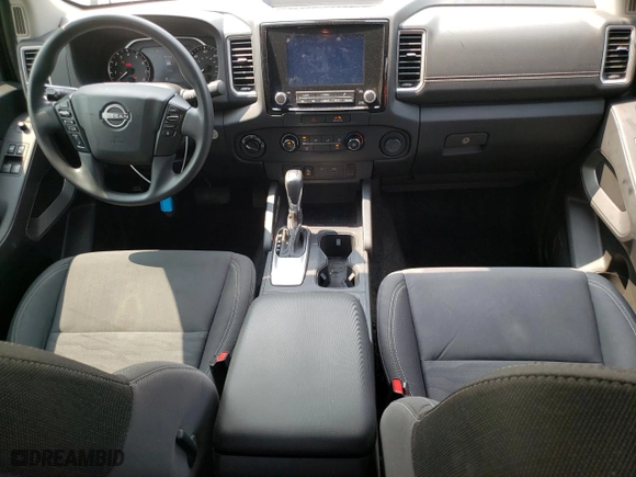 2022 Nissan Frontier S with VIN 1N6ED1CM9NN641637, listed as a Copart auction lot 66902694 with 37,398 mi miles and Salvage Title. Bid and sale history available at carsss.com. Image 8.